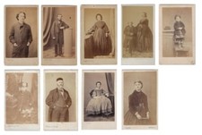 Bordeaux 9 cdv c1860 phot. Baudy Charles Laffon Vallet Darre Denisse. men picture