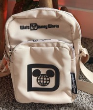 NWOT Disney Parks Walt Disney World Beige Mickey Crossbody Bag picture