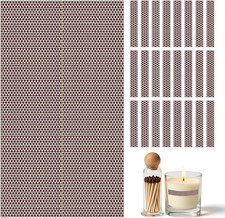 42 PCS Match Striker Stickers, Match Striker Paper with Adhesive, Ideal for Fire picture