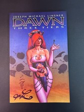 Dawn: Three Tiers #3 2nd Print TPB signed Linsner Image Comics 2010 NM picture
