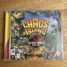 Chaos Island The Lost World: Jurassic Park CD ROM WIN Game 1997 Dream Works Used picture