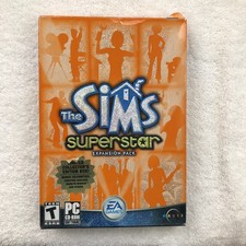The Sims Superstar Expansion Pack PC CD-ROM Game Limited Collector's Edition Box picture