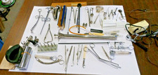 VTG Medical Lot, Ear, Nose, Throat, Butt, You Name it Blood Letting Knife Etc picture