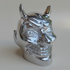Devil Chrome-Plated Aluminum Gear Shift Knob picture