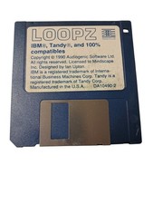LOOPZ GAME PC MS-DOS COMPUTER 3.5