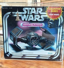 Vintage Kenner Star Wars Darth Vader Tie Fighter AFA 75+ picture