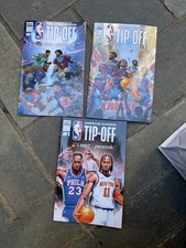 Lot Of 3 Alt Covers- NYCC 26-27 NBA Tip Off NBC Peacock Comic NY Knicks Lebron picture