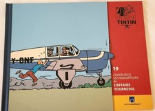 En avion Tintin n19, l'avion bleu des kidnappeurs picture
