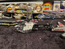LAPD Air Support division helicopter challenge coin double sided 4 inches wide picture