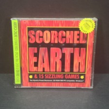 Scorched Earth & 15 Unusual Thrill Seeking Games CD ROM/IBM PC Windows SEALED picture