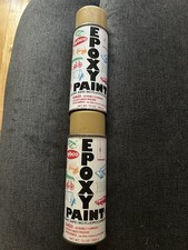 2 Vintage 1911 Harvest Wheat Epoxy Nybco Spray Paint Cans Extremely Rare picture