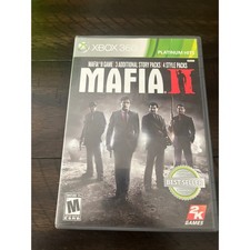 Mafia II Platinum Hits Xbox 360 2-Disc Set with Add-On Content Manual and Map picture