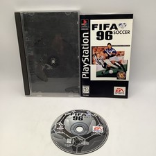 FIFA Soccer 96 (Sony PlayStation 1, 1996) Longbox, Complete CIB Tested & Working picture