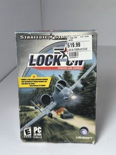 Lock On Modern Air Combat PC 2003 Ubisoft NEW Factory Sealed Big Box picture