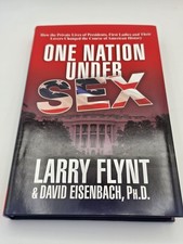 Larry Flynt Signed* ONE NATION UNDER SEX 1st Edition 2011 HC DJ Auto JSA CK18403 picture