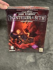 Brand New Sealed Star Wars: Jedi Knight: Mysteries of the Sith BIG BOX PC 1998 B picture