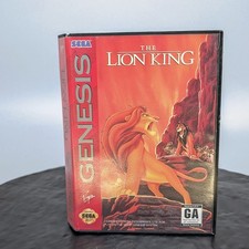 Sega Genesis The Lion King 1994 CIB Complete w/ Manual Tested Fast Shipping picture