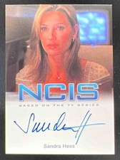 2012 CBS NCIS Autograph Sandra Hess as Regine Smidt Auto picture