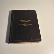 Antique Rifle and Field Exercises for His Majesty's Fleet 1909. HMS SUFFOLK picture