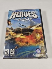 Heroes of the Pacific PC CD-ROM Ubisoft WWII Flight Combat Game Sealed picture