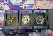 Official Goods Zenless Zone Zero ZZZ Badge Faction Emblem Zinc Alloy Pin Buttons picture