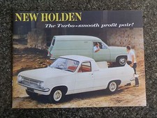 HOLDEN HR UTE AND VAN BROCHURE picture