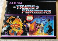 TRANSFORMERS NAVARRETE  - REEDITIONS- EMPTY ALBUM +  STICKERS PERU picture