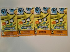 x4 SpongeBob SquarePants 2009 Topps Series 2 Sealed *RETAIL* Booster Pack picture