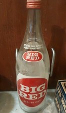 Giant Vintage Big Red 32oz Bottle Waco TX   picture
