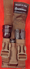 Gerber Individual Deployment Kit MP600 eFect Recon M II Flashlight Coyote Pouch picture