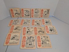 VTG 1989 Funny Coasters You Know Your Over 50 When  picture