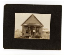 Antique c 1905 EARLY Home House 614 B Ave LAWTON Oklahoma Territory OK Photo 7x9 picture