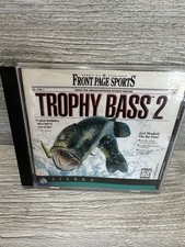 Front Page Sports: Trophy Bass 2 (PC, 1996) Sierra Windows 3.1 /95 Fishing Game picture
