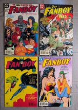 FANBOY 3 4 5 6 LOT MARK EVANIER SERGIO ARAGONES DC COMICS 1999 NM picture