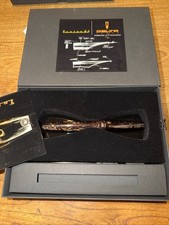 Delta Fusion 82- Brown- 18k NIB (M) Fountain Pen- Used- W/ Box 2622 picture