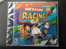 Nickelodeon - Nicktoons Racing PC CD ROM Win 95/98/ME/XP New Sealed 2001 picture