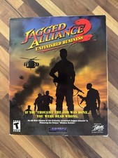 Interplay Computer Game Jagged Alliance 2 - Unfinished Busines Big Box picture
