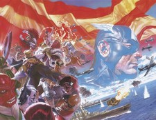 Captain America Vol 9 #1 Cover N Incentive Alex Ross Wraparound V Near Mint picture