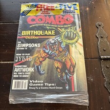 Combo Comic Magazine Number 3 Of April 1995 With Rare Sim City Cards New Sealed. picture