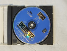 VINTAGE Janes USNF '97 - US Navy Fighters Big Box PC GAME CD-Rom picture