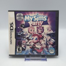 MySims Party Nintendo DS Complete Game Mini Games Simulation Town Kids My Sims picture