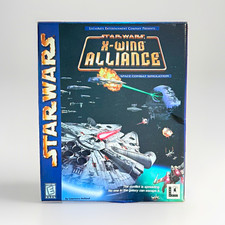 LucasArts Star Wars: X-Wing Alliance PC CD-ROM 2-Disc w/ Manual & Card picture