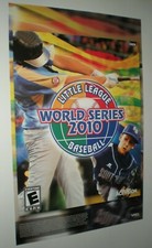 POSTER by activision LITTLE LEAGUE WORLD SERIES 2010 GAME video gamer 1 picture