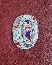 Fordite / Jeepite Cabochon - Highly Polished Kenworth Cabochon K323 picture