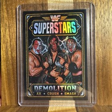 Wwf  WWE Wcw Superstars Demolition Ax Crush Smash Parody RARE /99 picture