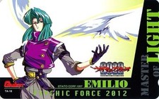 Taito Emilio Psychic Force 2012 Phone Card TA-18 Game PC Trading Card picture