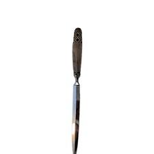Vintage George Jensen Sterling Silver Handle Letter Opener MAYAN Geometric  picture