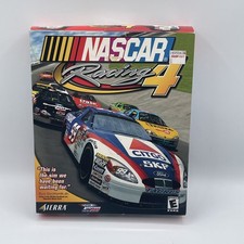 NASCAR Racing 4 (PC, 2001) Clean Disc w Booklet With Registration Card Vintage picture