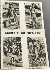 indigenous minority Central Highlands of Vietnam ethnographic postcard picture