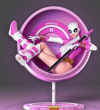 Gwen Pool Resin Sculpture Statue Model Kit Unpainted/Unassembled picture